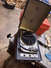 ELAC Kofferplattenspieler Miraphon 120TV Plattenspieler 1968-1969 mit Verstärker