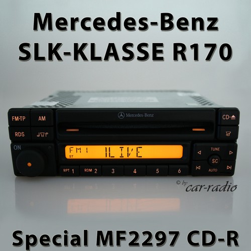 Original mercedes r170 radio - original,
