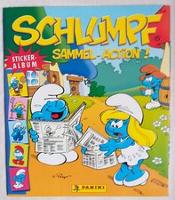 Panini Schlumpf Sammel-Action Leeralbum