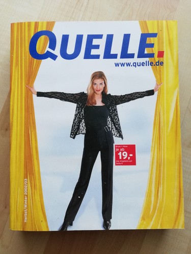 Quelle katalog aus dem jahr - quelle,