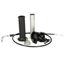 Gasgriff Umbau auf Wickelgas Simson Schwalbe KR51/1 KR51/2 SR4-2, -3, -4 Schwarz