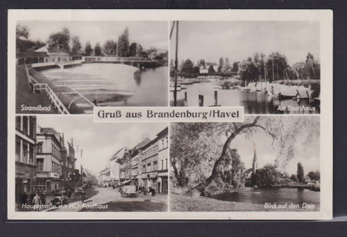 Ansichtskarte brandenburg - ansichtskarte,