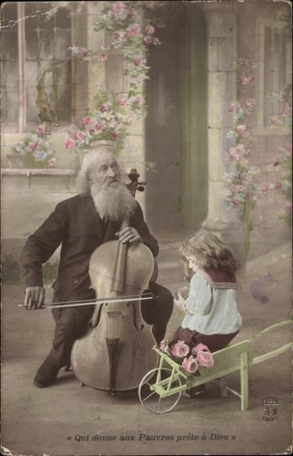 Alter mann spielt cello - alter,