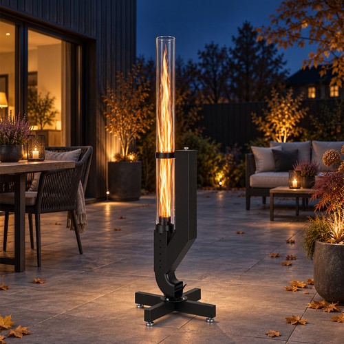 Feuersäule ambiente 138cm - feuersäule,