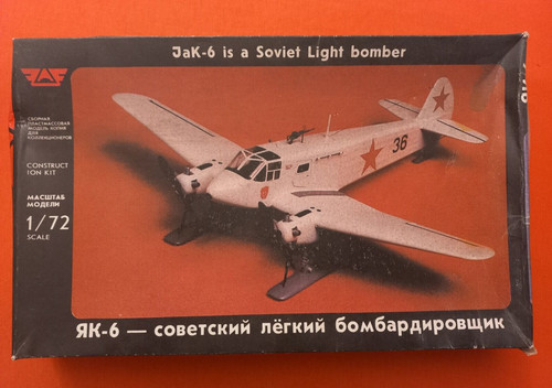 Alfa yakovlev yak 6 - 1:72,