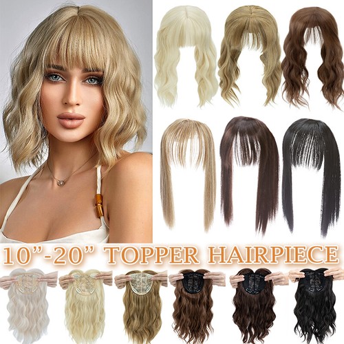 Damen wie echthaar toupet clip - damen,
