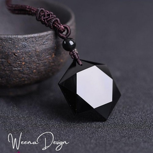 Halskette hexagramm - halskette,