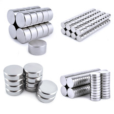 Extrem starke Neodym Scheiben Magnete Zylinder Rund Anzahl und Größe auswählbar