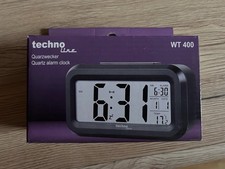 Techno Line WT 400 Quarzwecker NEU Original Verpackt. 2 Stück