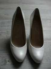 *Brautschuhe* weiße Pumps von