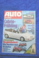 Auto Zeitung 10/83 Opel Manta i200 BMW 628i Sierra XR 4i BMW 316 Seat Rondo Toyo