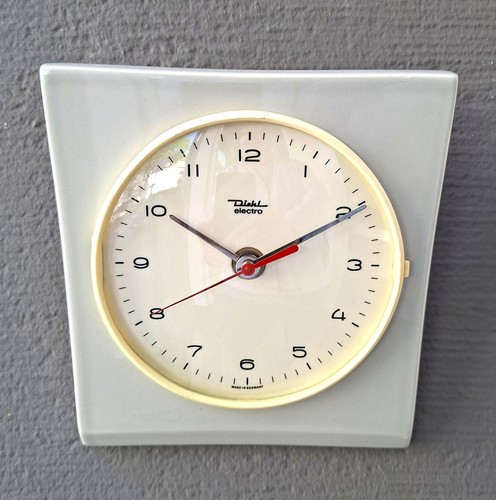 Diehl 60er retro küchenuhr - diehl,