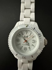 Weiße ICE Watch Quarz Analog Armbanduhr