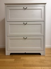 Ikea Songesand Kommode Mit 3 Schubladen Und Einer Innenschublade In Weiß