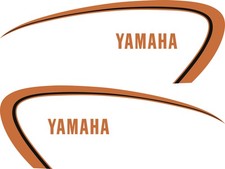 SR500 Tankdekor 1980 goldfarben/schwarz (Replika)