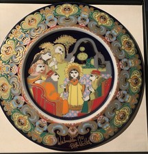 Rosenthal Weihnachtsteller Björn Wiinblad 1976-1981