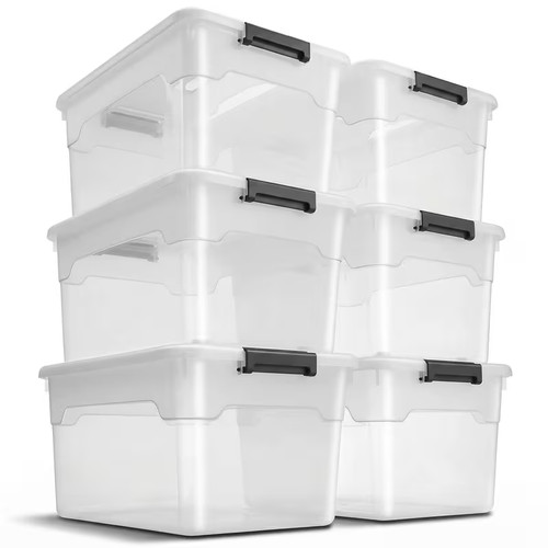 Aufbewahrungsboxen 6er set - set, 30l