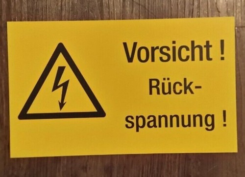 Elektro warnschild vorsicht - elektro,