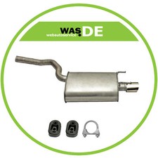 Auspuff Endschalldämpfer Mercedes CLK 200-230 1997-2002 Endtopf, Schalldämpfer
