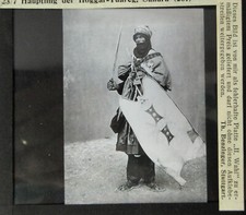 Glasbild altes Dia s/w