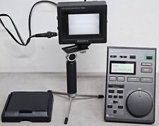 Sony Video Editing Controller RM-E80+ LCD Color Monitor XV-MM30E