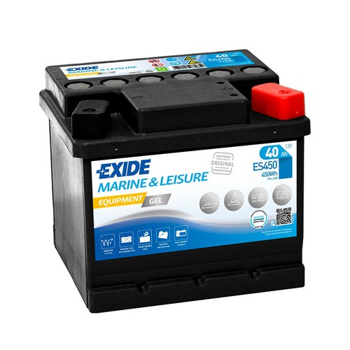 Exide gel es450 12v 40ah - exide,