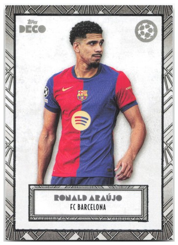 Ronald araujo 2024 topps - ronald, deco