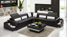 Ledersofa eckcouch - ledersofa,