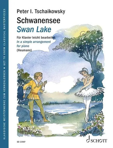 Schwanensee für klavier - schwanensee, |