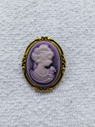Modeschmuck brooch kamee - modeschmuck, brooch,