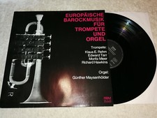 Europäische Barockmusik für Trompete und Orgel  Vinyl  LP 