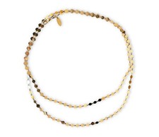 Lange vergoldete 925 Silber