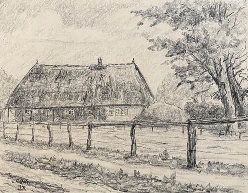 Zeichnung 1931 erich theodor - zeichnung,