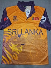 Sri Lanka Cricket 2022 T20 World Cup Match Replica Shirt Premium Stoff