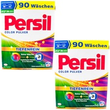 Persil Color Pulver Tiefenrein 2 x 5,4 Kg = 90 WL Waschpulver Waschmittel buntes