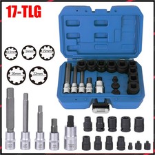 17Tlg Bremssattel Spezial Steckschlüssel Adapter Satz für Audi BMW Ford Mercedes