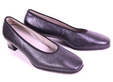 Theresia M. Pumps Damen Komfort Schuhe Leder schwarz Gr. 38 Wechselfußbett CR173