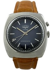 Herrenarmbanduhr Jumbo Vulcain Cricket Alarm Wecker Handaufzug, funktioniert