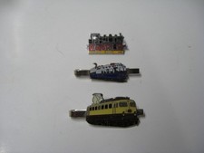3 x Anstecker Krawattennadel Eisenbahn Zug Züge