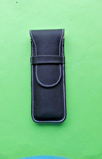 Stifte Etui aus Leder  schwarz