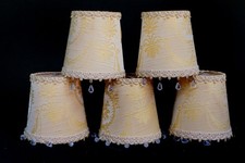 5 Lampenschirme Klemmschirme