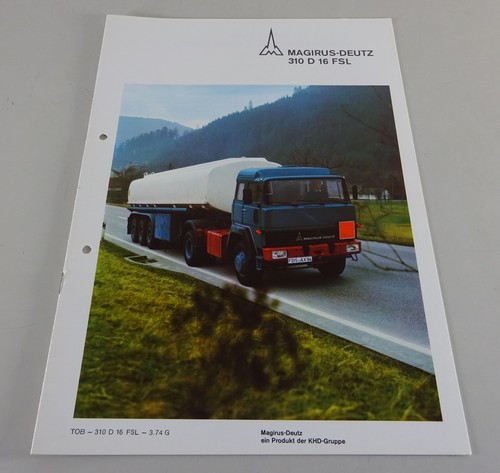 Prospekt magirus deutz lkw - prospekt,