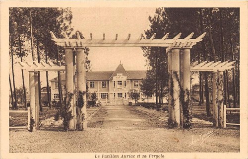Old postcard andernos le - old,