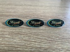 ★ 3 Stück WEST in Space PIN