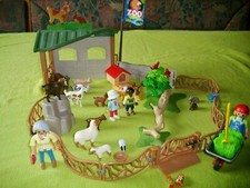 Playmobil Nr.6635 Streichelzoo mit Unterstand für Tiere Zubehör