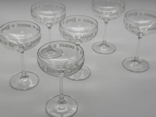Absolut vodka x - 6, kahlua