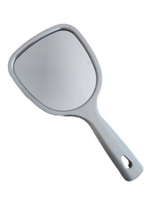 Handspiegel mit Griff