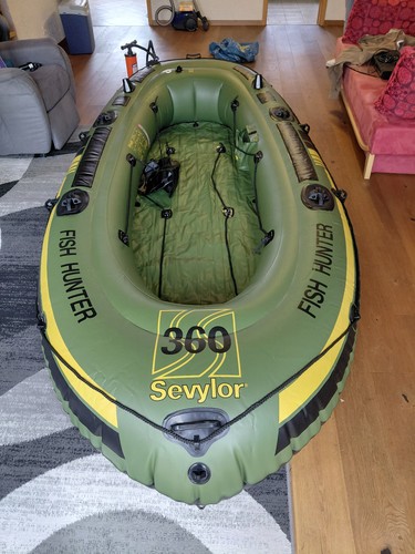 Schlauchboot grün hochfertig - schlauchboot,