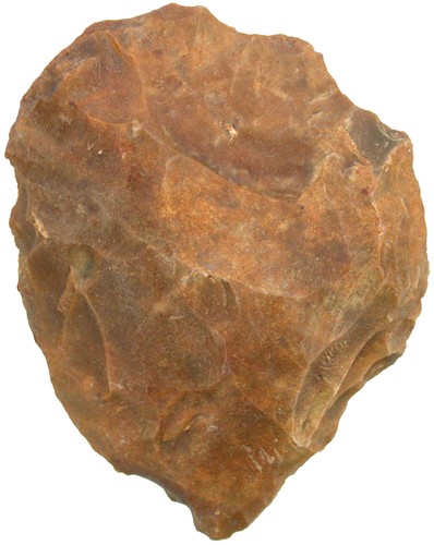 Neandertaler faustkeil biface - faustkeil,