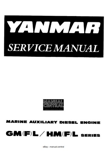 Yanmar gml hml - yanmar, serie